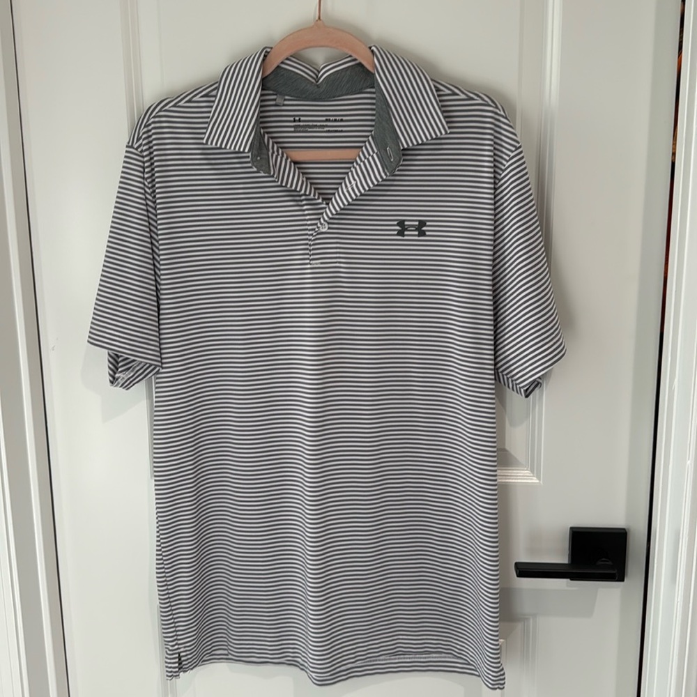 Under Armor polo shirt size M loose